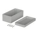 Bopla Flanged Euromas Series Grey Grey Lid ABS Enclosure IP66 100.5 mm x 240.5 mm x 120 mm 03242000