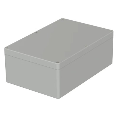 Bopla Flanged Euromas Series Grey Lid ABS Enclosure IP66 90 mm x 240.3 mm x 160.3 mm 03240200