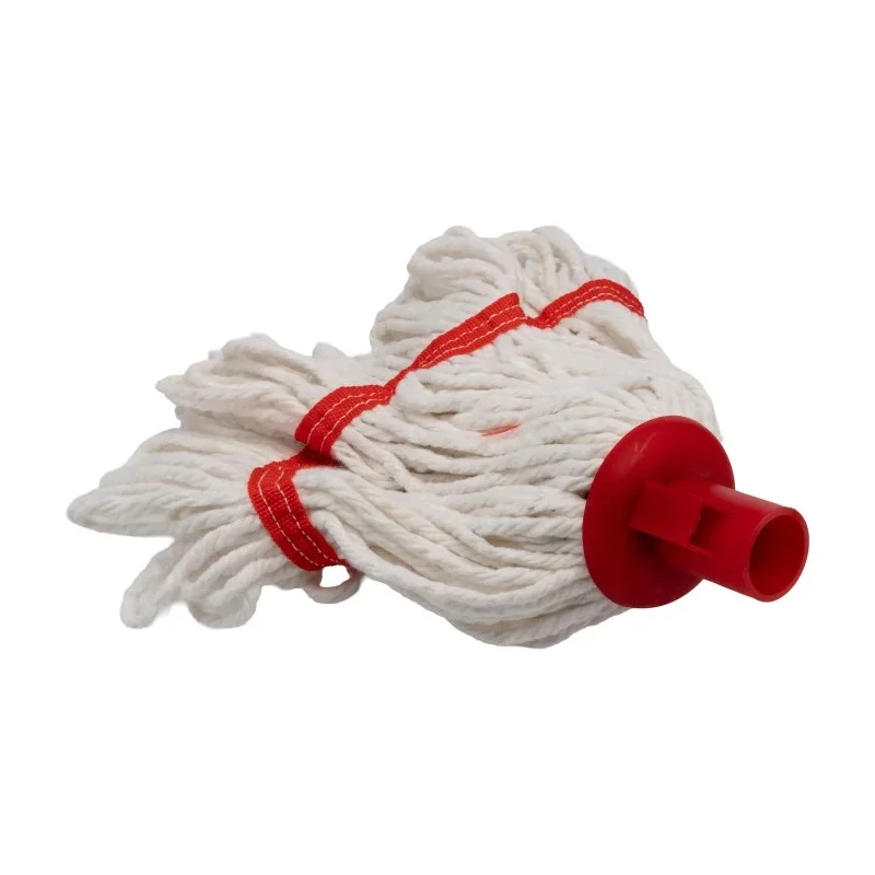 RS PRO Yarn Mop Head with Red Socket, Screw Fitting, 182g Dry Weight 201-9581