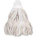 RS PRO Yarn Mop Head White, Screw Fitting, Dry Weight 182g, Model 201-9583
