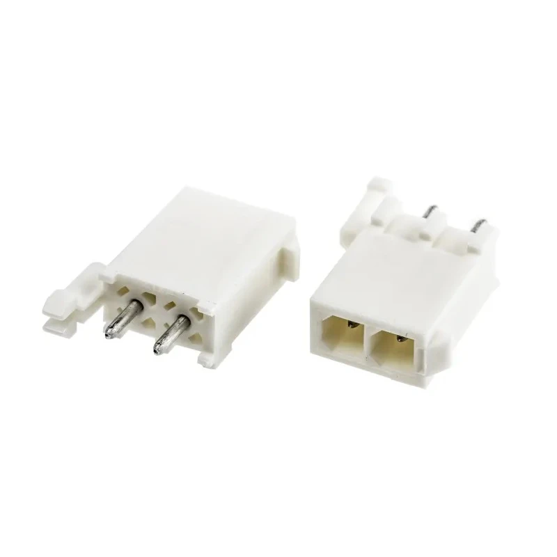 TE Connectivity Mini-Universal MATE-N-LOK Series Straight Through Hole PCB Header 2 Contacts 4.14 mm Pitch 1 Row 1-770166-0