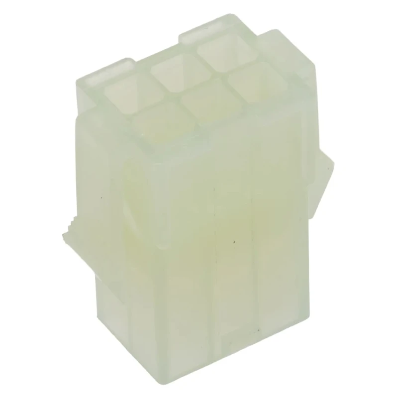 TE Connectivity MATE-N-LOK Wire to Wire Connector Panel Mount 6 Pole 600V AC 9.5A Nylon Housing 172331-1