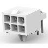 TE Connectivity Mini-Universal MATE-N-LOK Series Right Angle Through Hole PCB Header 6 Contacts 4.14 mm Pitch 1-770969-0