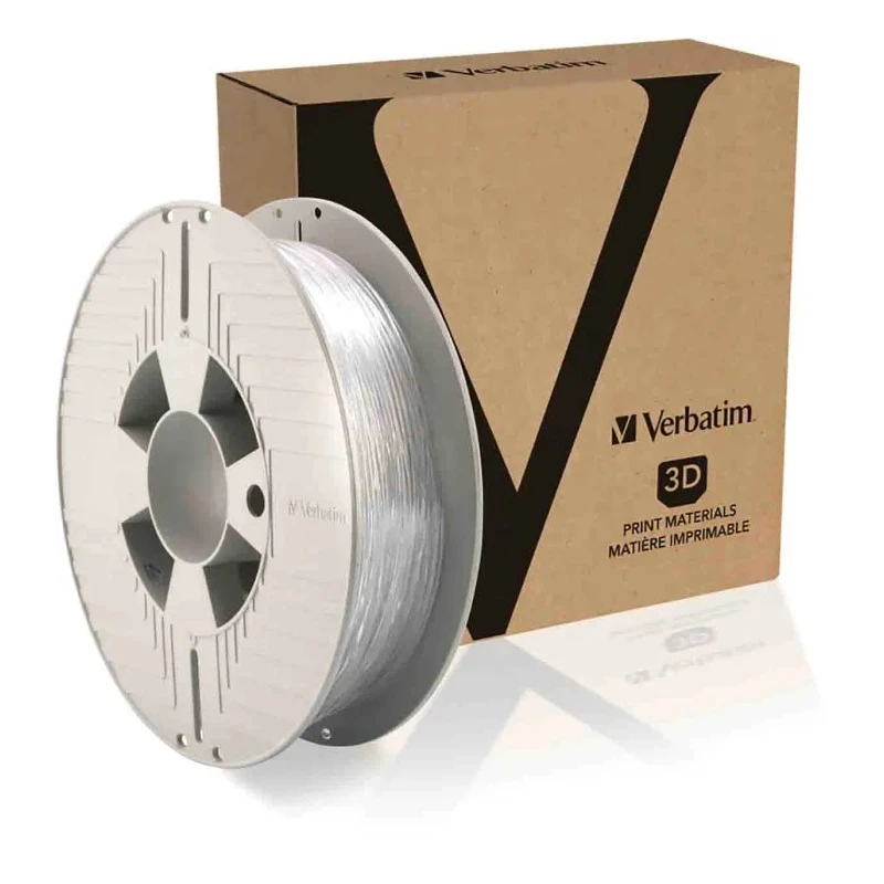 Verbatim 1.75 mm Transparent DURABIO Polycarbonate 3D Printer Filament 500g 55151