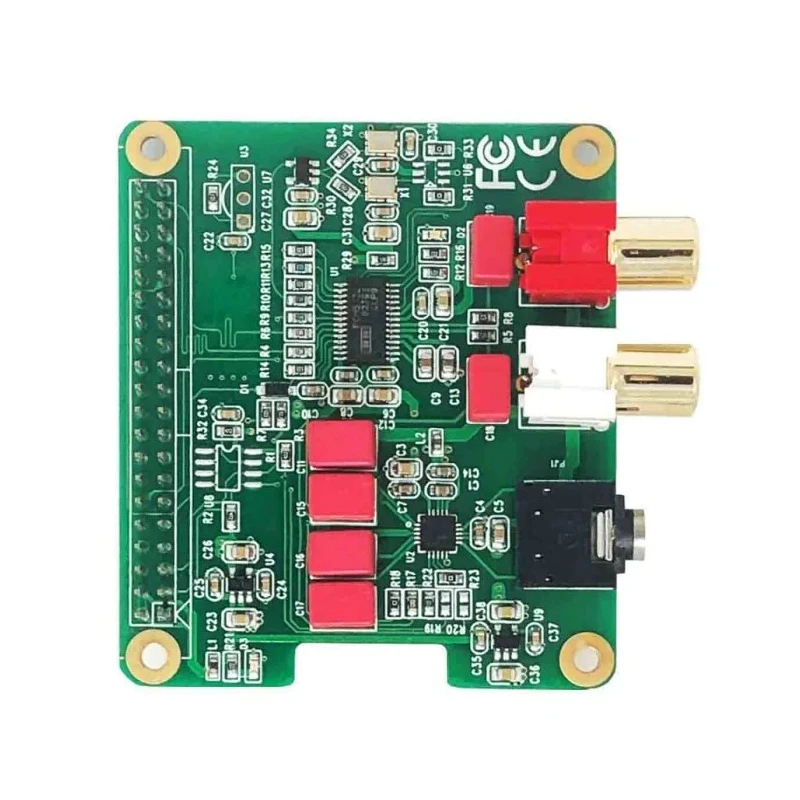 52Pi HiFi DAC Hat for Raspberry Pi Audio Accessory HAT RoHS MS101