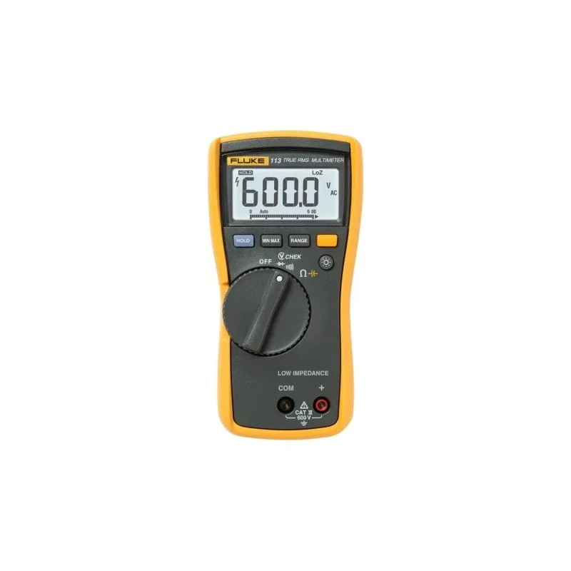Fluke Handheld Digital Multimeter True RMS 600 V ac 113 FLUKE 113