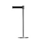 Tensator 2.3 m Safety Barrier Steel Black Silver 889U-1P-B9