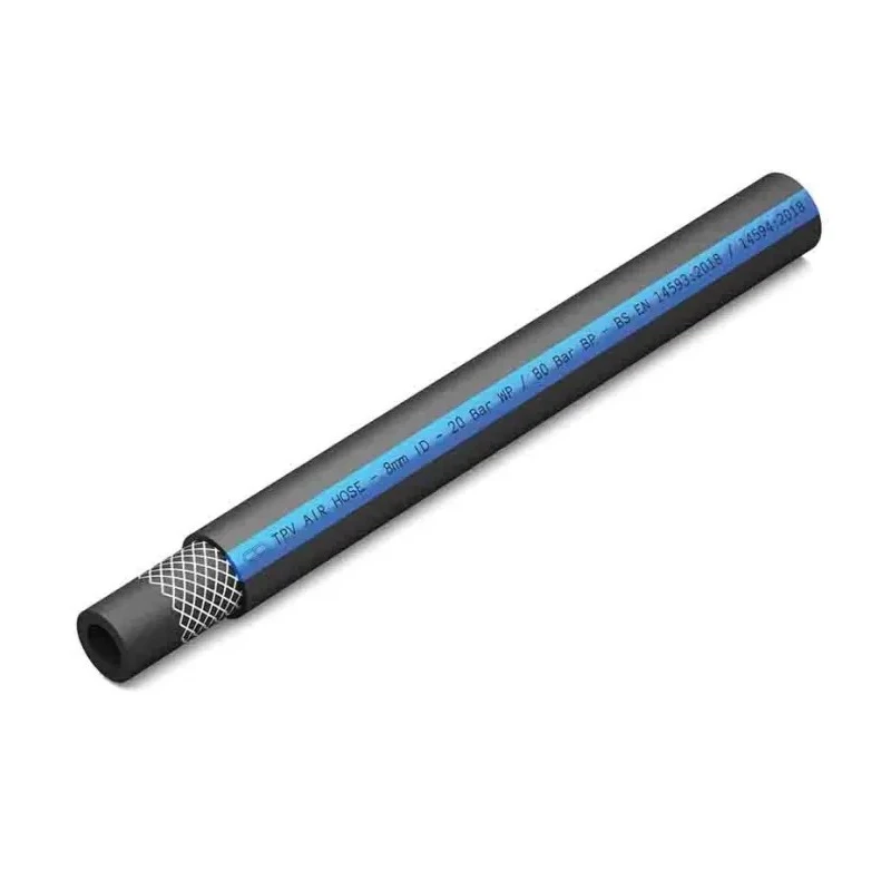 RS PRO Thermoplastic Elastomer Hose Pipe, 20 bar Maximum Pressure, 25 m Length, TPV Material, Blue and Black 202-0993