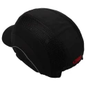 JSP Black Standard Bump Cap High Density Polyethylene, Ventilated, Slip Ratchet Adjustable, Head Size 52 to ABR000-001-100