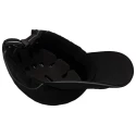 JSP Black Standard Bump Cap High Density Polyethylene, Ventilated, Slip Ratchet Adjustable, Head Size 52 to ABR000-001-100