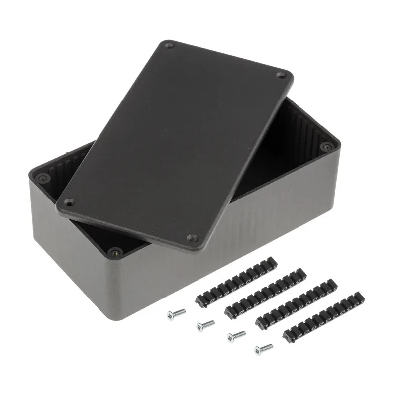 CAMDENBOSS 2000 Series Grey Grey Lid ABS Enclosure, IP54, 50 mm x 150 mm x 80 mm BIM2005/15-EMI/RFI