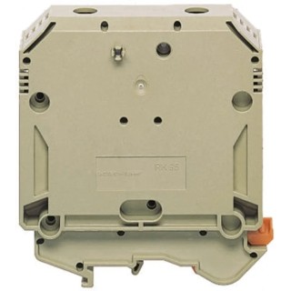 RS PRO DIN Rail Terminal Block Brown, 35mm² and 95mm² Cable Capacity, 1kV, 232A Current Rating 501-718