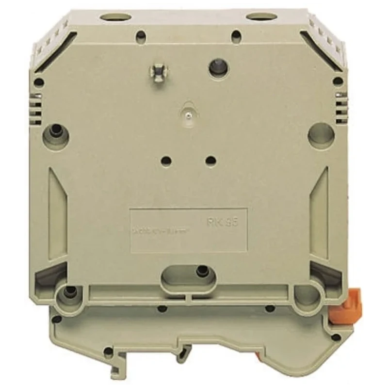 RS PRO DIN Rail Terminal Block Brown, 35mm² and 95mm² Cable Capacity, 1kV, 232A Current Rating 501-718