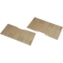 RS PRO DIN Rail Terminal Partition Plate Polyamide 66 Beige Germany 501-752