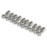RS PRO Jumper Bar Connecting Bridge for DIN Rail Terminal Copper Natural Colour 501-792
