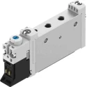 Festo Solenoid Valve 5/2 Monostable Electric Metric M5 Port 24V 1W Wrought Aluminium Alloy VUVG-L10-M52-RT-M5-1P3