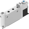 Festo Solenoid Valve 5/2 Monostable Electric Metric M5 Port 24V 1W Wrought Aluminium Alloy VUVG-L10-M52-RT-M5-1P3