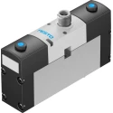 Festo Solenoid Valve 5/2 Bistable Electric 24V M12 x 1 Port Size 9mm Aluminium Body VSVA-B-B52-H-A1-1R5L