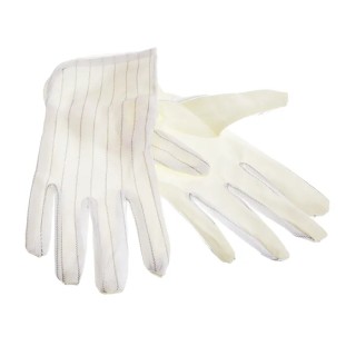 RS PRO Polyethylene Anti-Static Gloves Size 8, Reusable, Latex Free, PVC Smooth Palm Coated 356-2236
