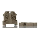 RS PRO End Stop Accessory for Top Hat DIN Rail Polyamide 66 Beige 50 mm Length 501-972