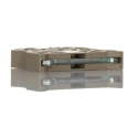 RS PRO End Stop Accessory for Top Hat DIN Rail Polyamide 66 Beige 50 mm Length 501-972