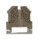 RS PRO End Stop Accessory for Top Hat DIN Rail Polyamide 66 Beige 50 mm Length 501-972
