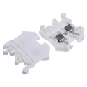 RS PRO DIN Rail Terminal Block White 0.2 to 4 mm² 1-Level Screw Termination 32A 800V 501-932