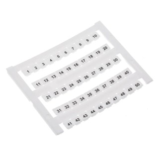 RS PRO Marker Card Accessory for DIN Rail Terminal UL CSA Certified 501-629