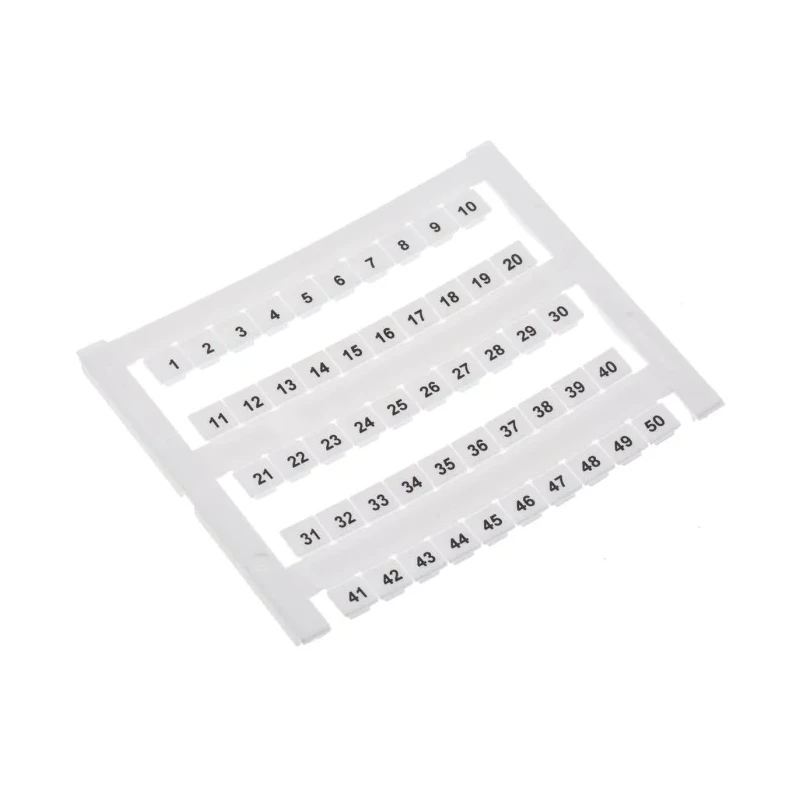 RS PRO Marker Card Accessory for DIN Rail Terminal UL CSA Certified 501-629