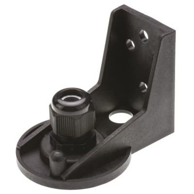 Werma KombiSIGN 70 Series Surface Mounting Bracket with LED Bulb, Wall Mount, 55mm Base Diameter, 57mm Height 960.000.02