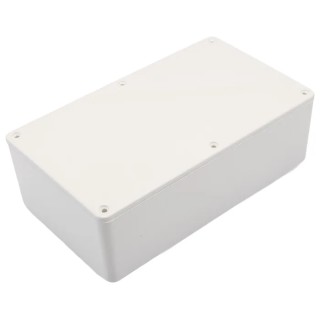 CAMDENBOSS 2000 Series Beige ABS Enclosure with Beige Lid, IP54 Protection, 60 mm x 190 mm x 110 mm 