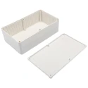 CAMDENBOSS 2000 Series Beige ABS Enclosure with Beige Lid, IP54 Protection, 60 mm x 190 mm x 110 mm 