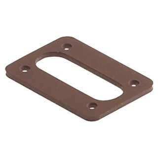 Hirschmann Male Flat Gasket Brown Nitrile Rubber IP65 for Use with GSSA Series IP65
