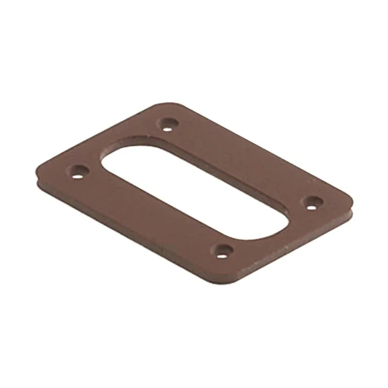 Hirschmann Male Flat Gasket Brown Nitrile Rubber IP65 for Use with GSSA Series IP65