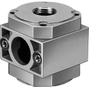 Festo Branching Module for D Connector Pneumatic Manifold Block, ISO8573-1:2010 Compliant FRM-D-MIDI