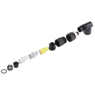 Hirschmann Circular Connector, 3 Contacts, Cable Mount, M8 Size, Plug, Male, IP67, E Series, 60V, 3A 933408100 ELWIST 3008 V