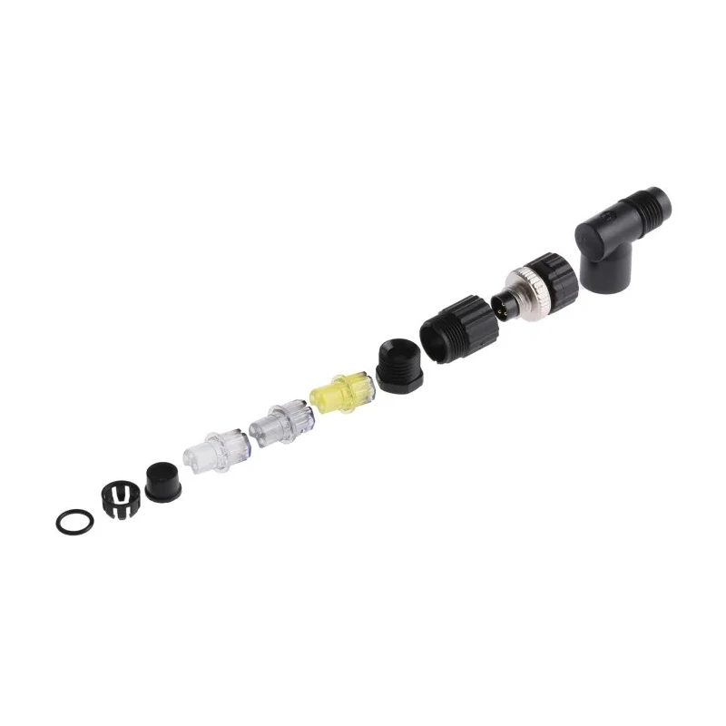 Hirschmann Circular Connector, 3 Contacts, Cable Mount, M8 Size, Plug, Male, IP67, E Series, 60V, 3A 933408100 ELWIST 3008 V