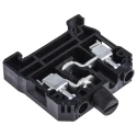 RS PRO Fused DIN Rail Terminal Black 0.5mm² to 10 mm² Screw Termination 400V 10A 501-837