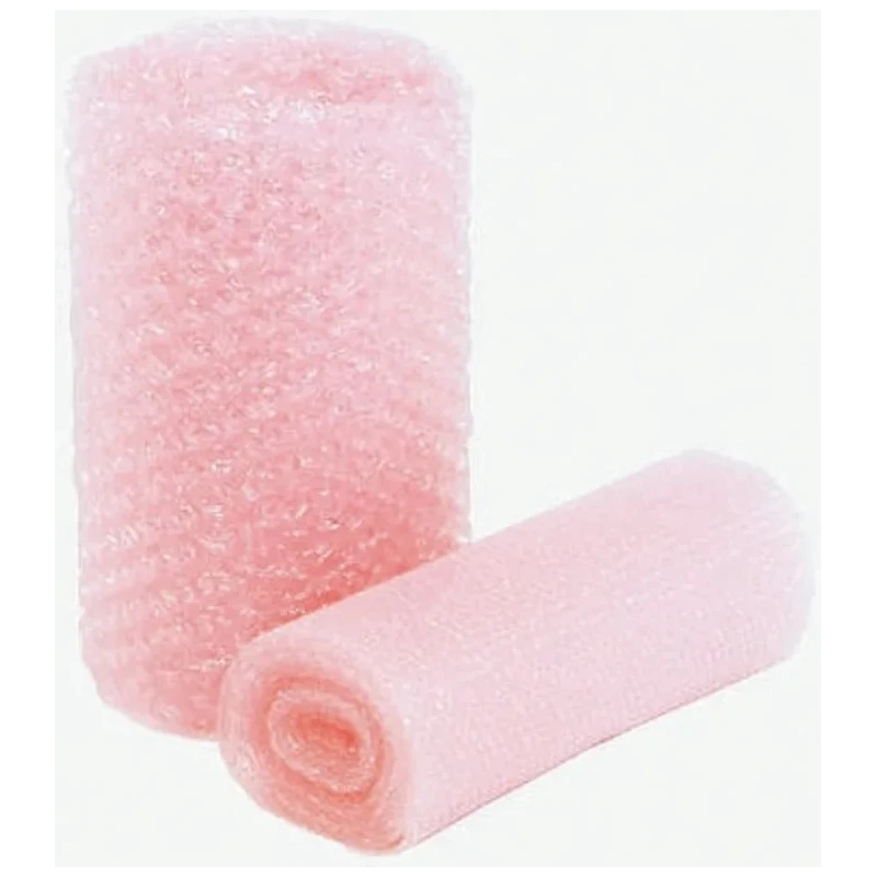 RS PRO Antistatic Bubble Wrap Roll Pink 1.5m Width x 50m Length 4mm Thickness Surface Resistivity 10^10 Ω 356-2157