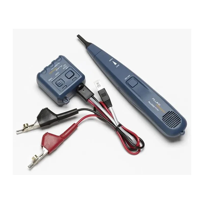 Fluke Networks Pro3000 Battery-Powered Tone Generator, 5 Tone, 1000 Hz Frequency Pro3000