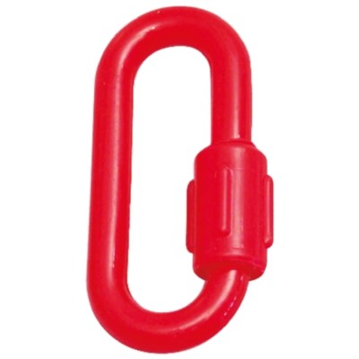 RS PRO Red Barrier & Stanchion Chain Link Polypropylene 60 mm 503-675
