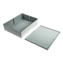 CAMDENBOSS 2000 Series Grey Grey Lid ABS Enclosure IP54, 64 mm x 250 mm x 200 mm BIM2009/19-GY/GY