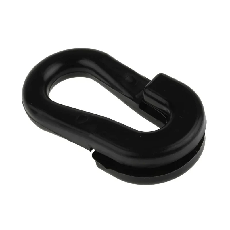 RS PRO Polypropylene Black, Red Barrier & Stanchion Chain Link 8mm Diameter 503-792