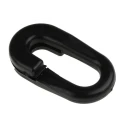 RS PRO Polypropylene Black, Red Barrier & Stanchion Chain Link 8mm Diameter 503-792