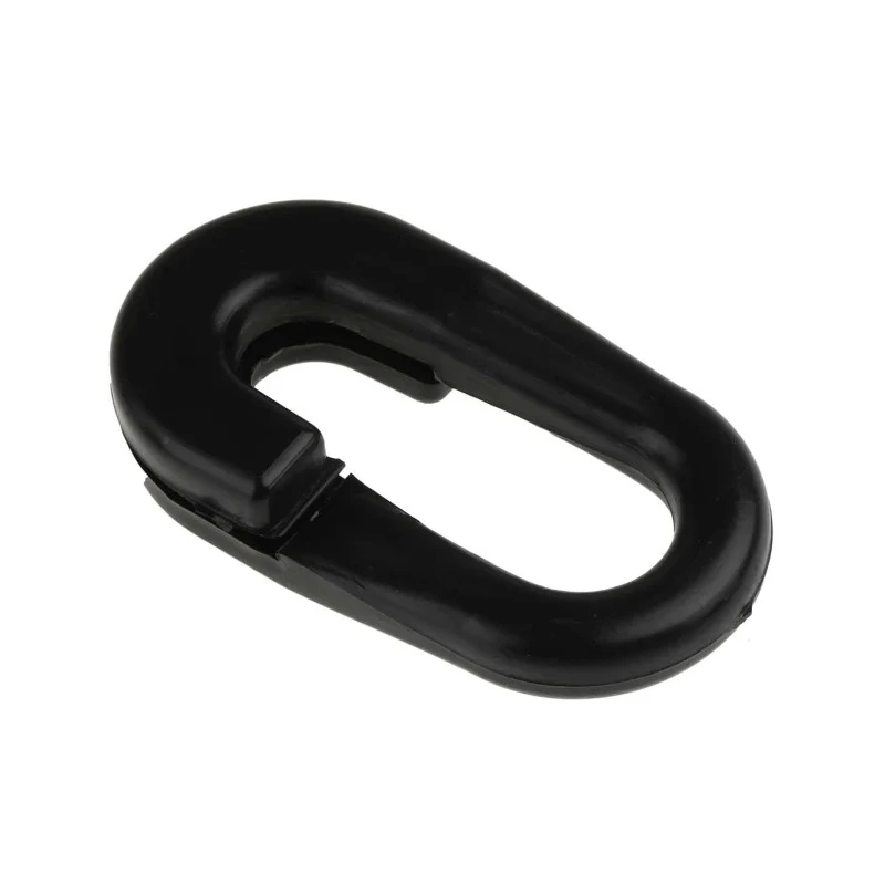 RS PRO Polypropylene Black, Red Barrier & Stanchion Chain Link 8mm Diameter 503-792