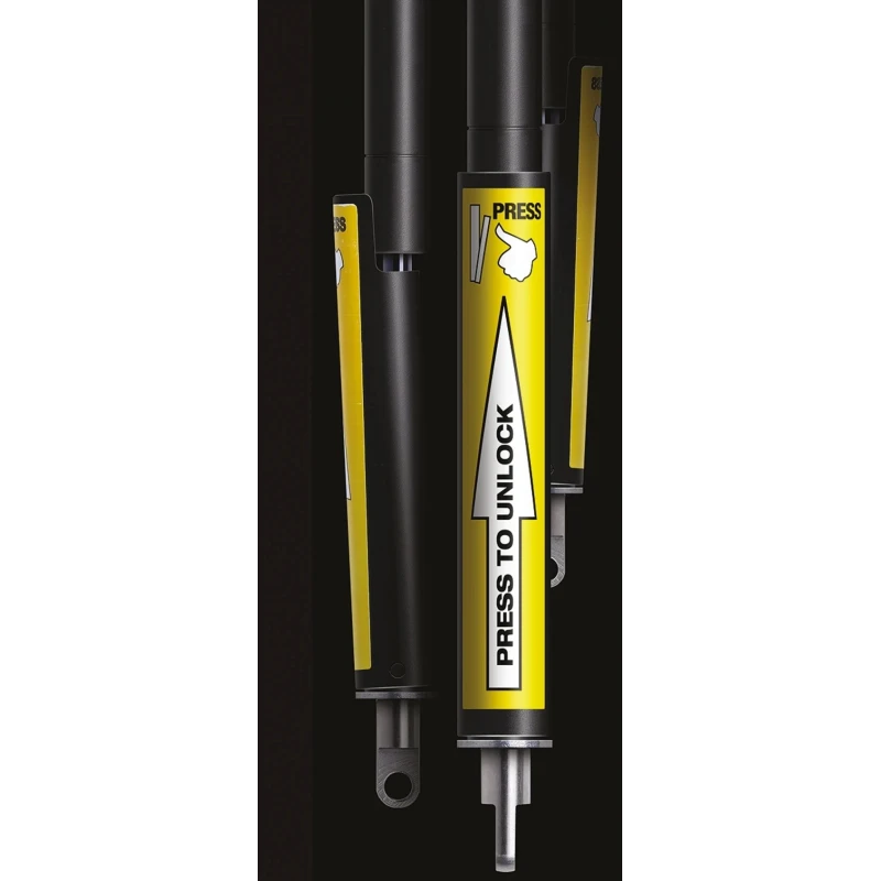 RS PRO Steel Gas Strut with Ball & Socket Joint 250mm Stroke Length 564mm Extended Length SWV8ECV800004