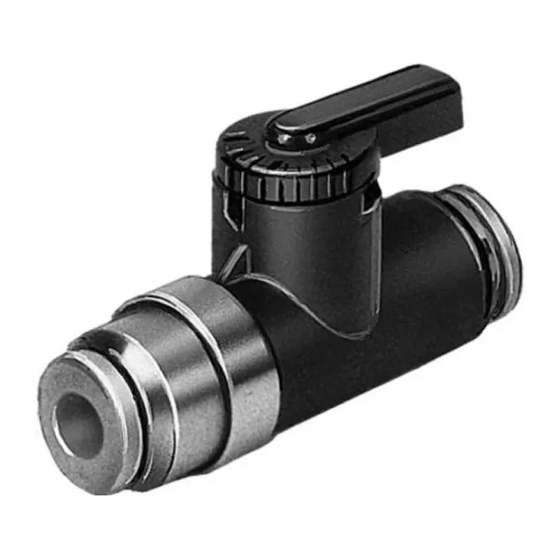 Festo Manual Pneumatic Manual Control Valve 6 in Port Size 8 bar Pressure 533L/min Flow Rate QH-QS-6