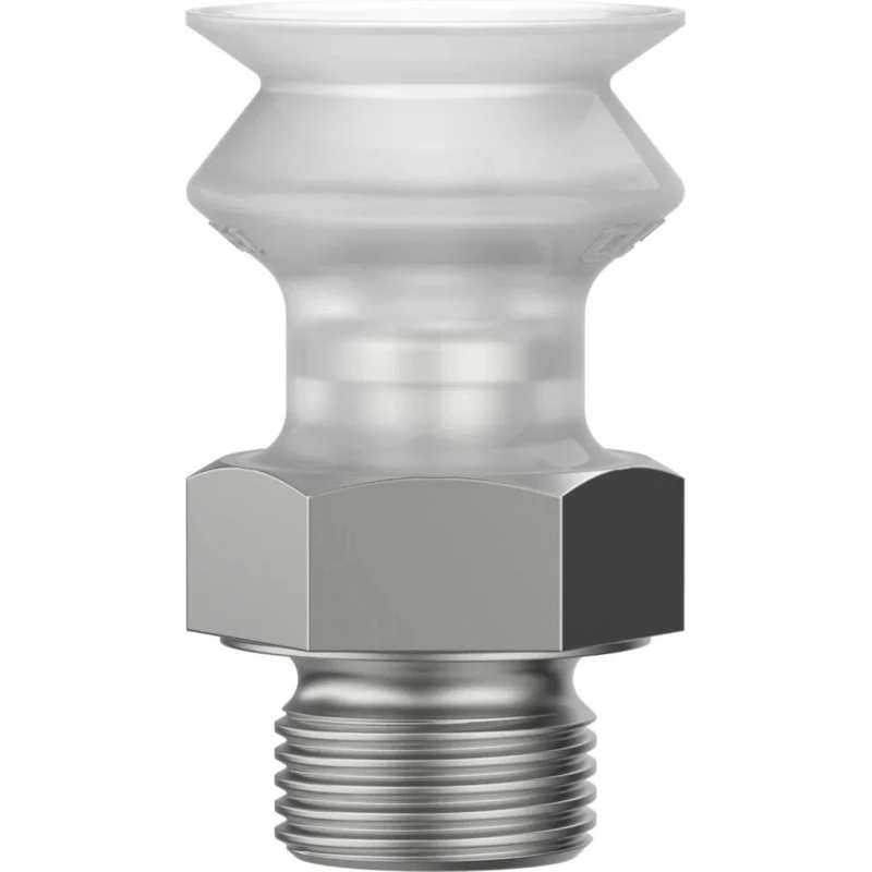 Festo 15 mm Silicone Suction Cup with G 1/8 Vacuum Port, 8.5N Holding Force VASB-15-1/8-SI-B