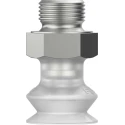 Festo 15 mm Silicone Suction Cup with G 1/8 Vacuum Port, 8.5N Holding Force VASB-15-1/8-SI-B