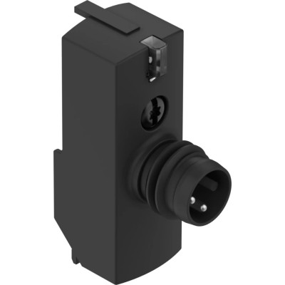 Festo VAVE series 1 station Metric Sub-Base for use with Valves with F solenoid coils VAVE-L1-1VR8-LP